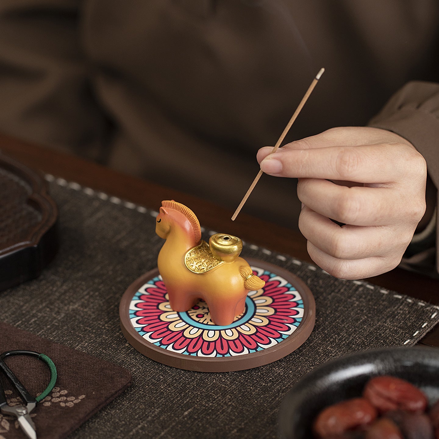 Stick Incense Burner - Little Horse